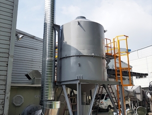 Manufacturing and installation of 300MM electric dust collector