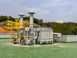 MCT 및 Band Saw 공정 오일미스트 집진기+흡착탑