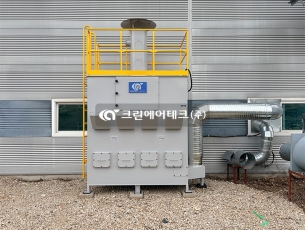 건조 작업 유기용제 흡착탑