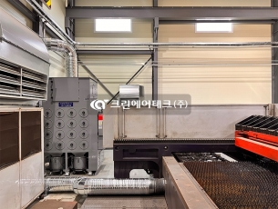 레이저 절단 흄 집진기