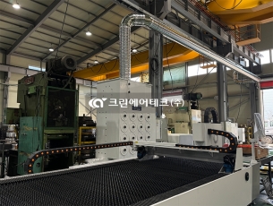 레이저 절단 흄 집진기