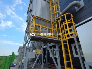 용해로 공정 흄 여과집진기